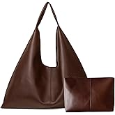 YLYYHH Leather Tote Bag, Oversized Hobo Bags, Large Tote Bag for Women Work