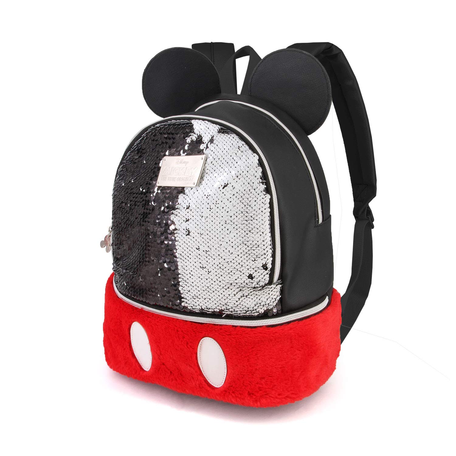 Karactermania Womens Mickey Mouse Sequin-Bouquet Backpack Handbag Multicolour (Multicolour)