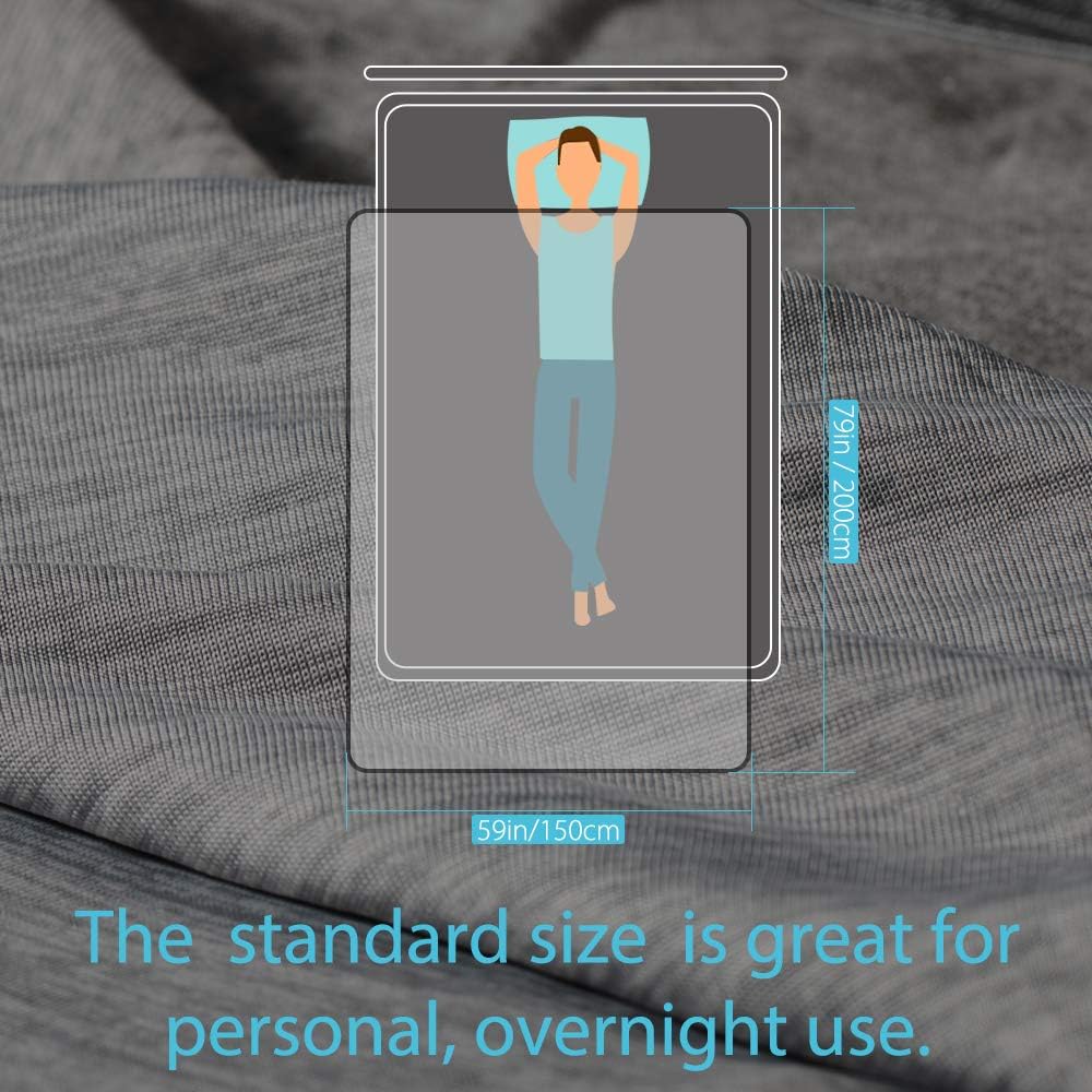 Elegear Cooling Blanket for Night Sweats Q-Max 0.5 Arc-Chill 3.0 Cool Fiber Summer Throw for Bed Sofa Chair Travel Adult Kids Hot Sleeper - Image 3