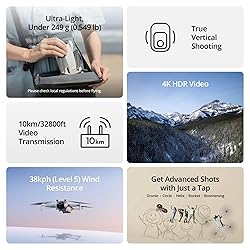 DJI Mini 3 (DJI RC), Lightweight 3x Mechanical