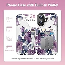 Goodon for iPhone 16 Case Wallet - Flip Folio
