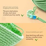 CROCHET BOX Complete Crochet Kit for Beginners Highland Cow Flower Style view 6
