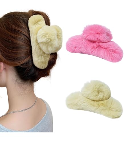 Amazon.com : surell Mink Fur Bow Tie Clip - Unique Mink Fur  display picture 1