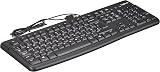 Logitech K120 Wired Keyboard UK Layout Black USB Plug and Play view 1