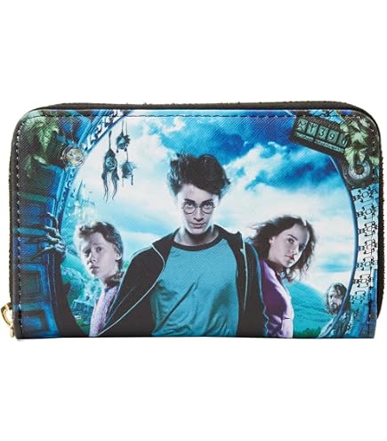 Portafoglio Harry Potter In Crema Con Zip E Portamonete - Borsello Donna