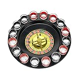 Bo Toys Glass Roulette Drinking Game Set - Casino