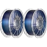 Chitu Systems Conjure Chameleon PLA 3D Printer Filament, 2KG Spool (4.4lbs), 1.75mm Galaxy Color Blue Purple Filament, Dimensional Accuracy +/-0.02mm, Chameleon Changing Colors with Light