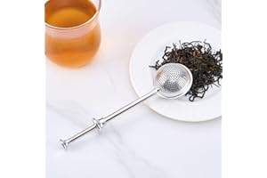 Flour Sifter - Duster for Baking, Stainless Steel Powdered Sugar Shaker