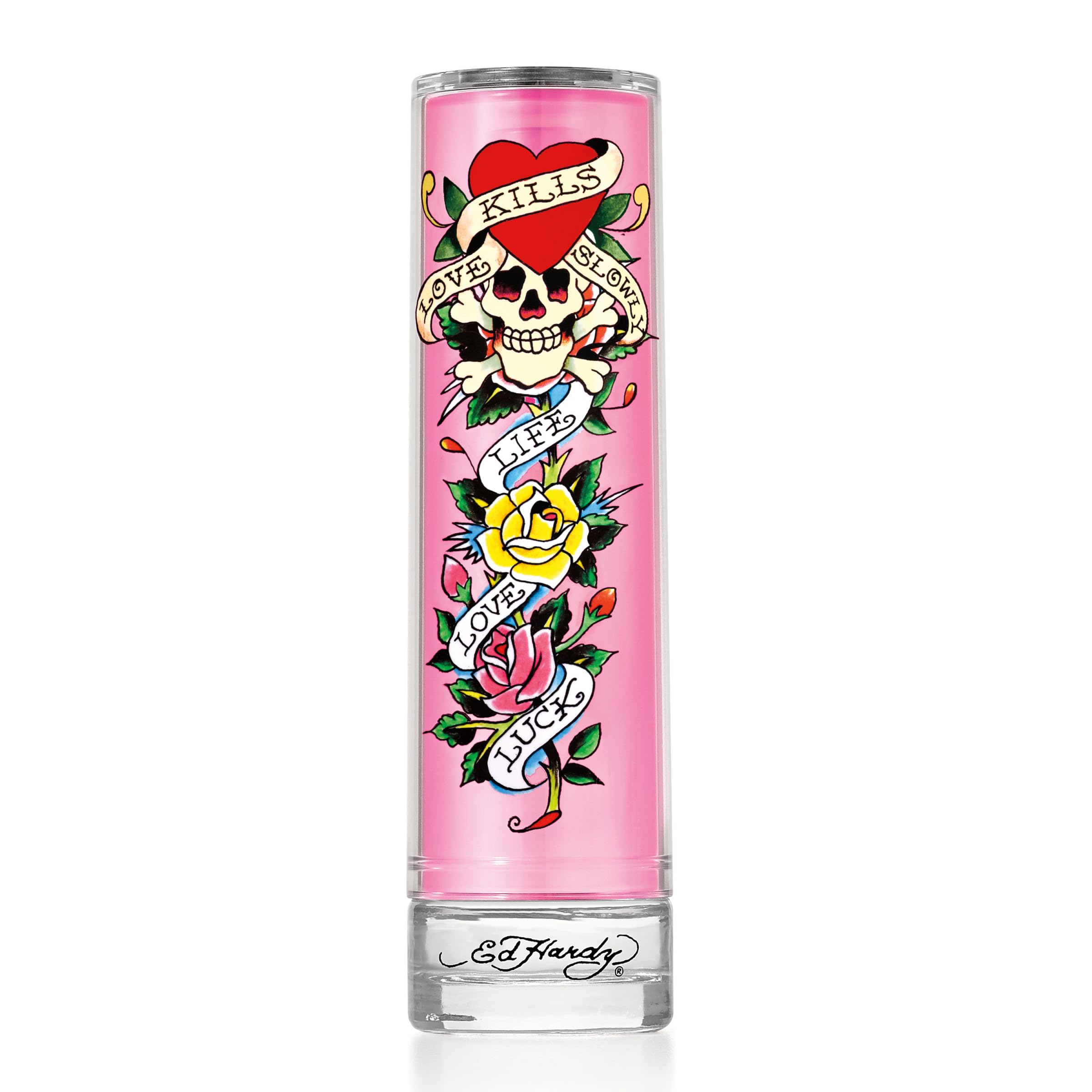 ED HARDY Women's Perfume Fragrance by Christian Audigier, Eau De Parfum, 3.4 Fl Oz