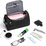 Etercycle Hanging Toiletry Bag Travel Wash Bag Black Nylon Waterproof view 3