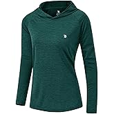 TBMPOY Womens UPF 50+ Sun Protection Hoodie Shirt Long Sleeve Fishing Hiking Outdoor UV Shirt Lightweight
