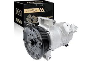 Aspligo Air Conditioner AC Compressor Fits for Jeep Compass Patriot 2.0L 2.4L 2007 2008, for Dodge Caliber 1.8L 2.0L 2.4L 2007 2008, with A/C Clutch, Replaces 5058228AE, 55111423AI