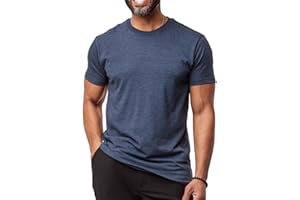 Fresh Clean Threads Mens Crew Neck T-Shirt - Pre Shrunk Soft Fitted Premium Tee - Men’s T-Shirts Cotton Poly