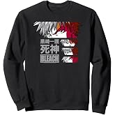 Bleach Ichigo Hollow Outline Sketch Anime Sweatshirt