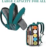 MATEIN Travel Laptop Backpack 15.6 Inch Anti Theft Water Resistant Peacock Blue view 5