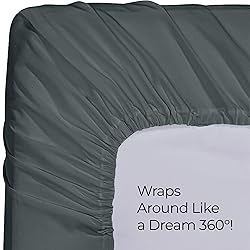 Utopia Bedding King Fitted Sheet - Bottom Sheet