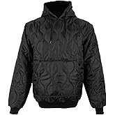 FOX OUTDOOR PRODUCTS Pullover Woobie Hoodie - Insulated Pullover w/Dumbbell Quilted Design, Kangaroo Pocket & Adjustable Hood