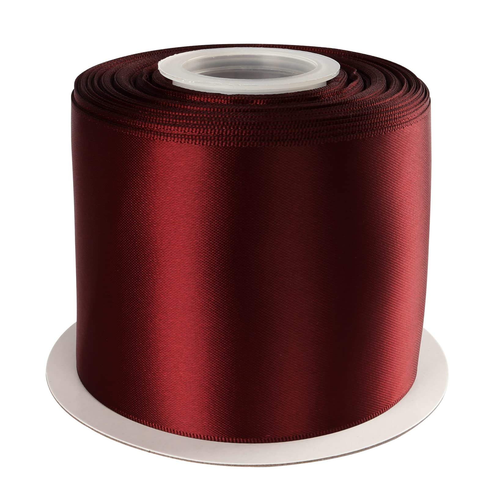 AVANAVA 75mm Wide Ribbon Double Face Satin Ribbon - 22 Meters (277-Burgundy) — image 1
