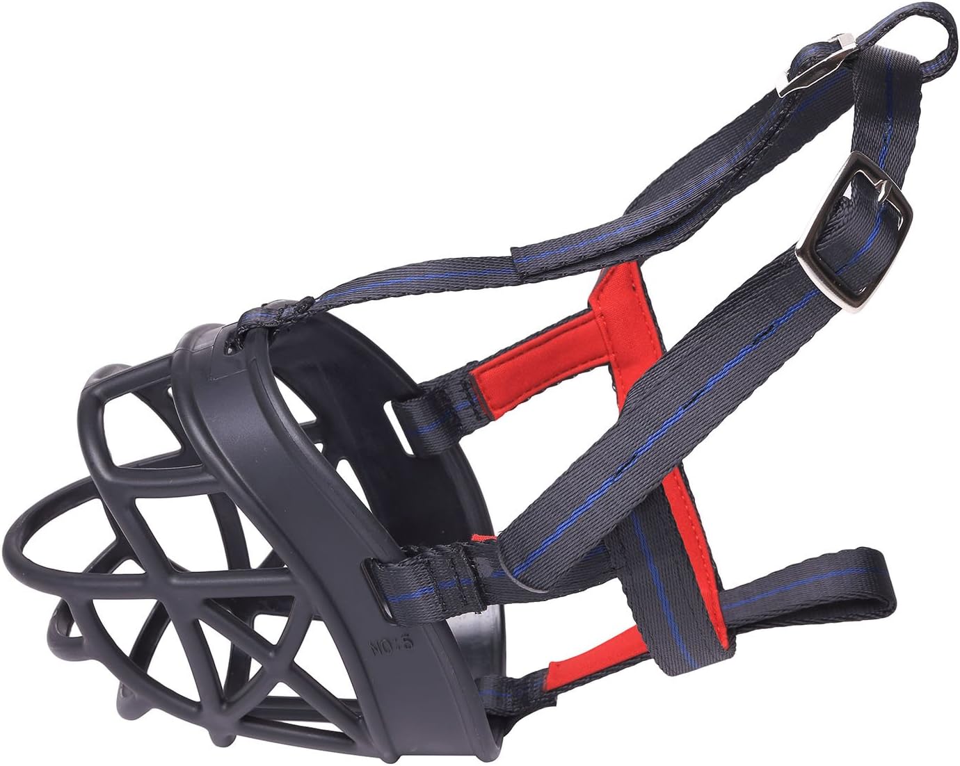 PetAZ Dog Muzzle,Soft Silicone Rubber Breathable Adjustable Pets Muzzles for Anti-Biting Anti-Barking Anti-Chewing Safety Protection…