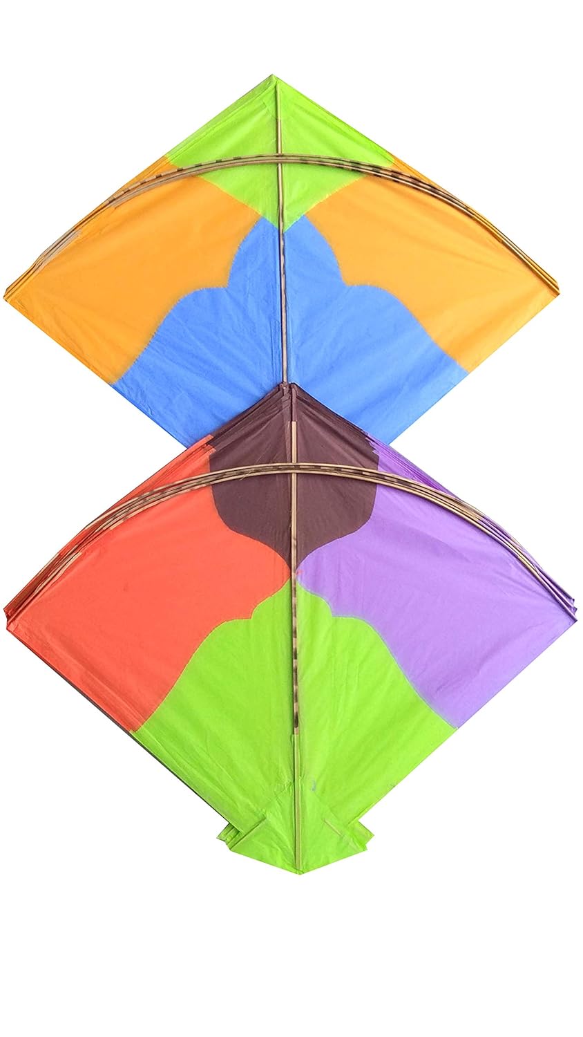Buy Torunament Qualty patang Indian Fighter Kite Pack of 30 Kites (Half Tawa Size