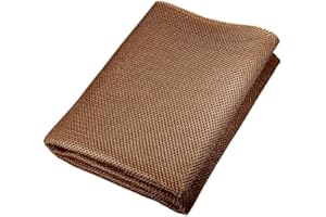 XYRSTOLR Speaker Grill Cloth Coffe Subwoofer Speaker Grill Cloth 63"x20" Stereo Grille Fabric Dustproof Protective Cover for Car Audio,Stage Speakers and KTV Boxes Speaker Mesh Cloth