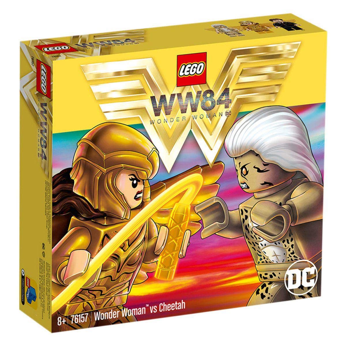 LEGO DC Wonder Woman vs Cheetah 76157 with Wonder Woman (Diana Prince), The Cheetah (Barbara Minerva) and Max; Action Figure Toy for Kids Aged 7 and up, New 2020 (371 Pieces)
