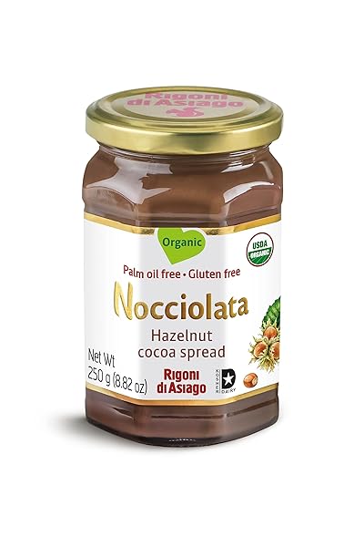 NOCCIOLATA ORGANIC CLASSIC HAZELNUT SPREAD, 8.82 OUNCE