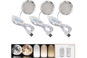 3DZWMAN LED Lamp Kit 001 Three Colors for Bambu Lab Makerworld 3D Printed DIY Hardware Model Spare Parts 5V USB Powered, 3000K Warm Light (3)