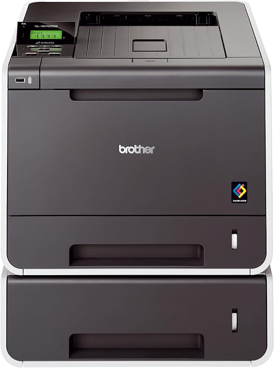 Brother Printer HL4570CDWT Color Laser Printer with Duplex and Dual