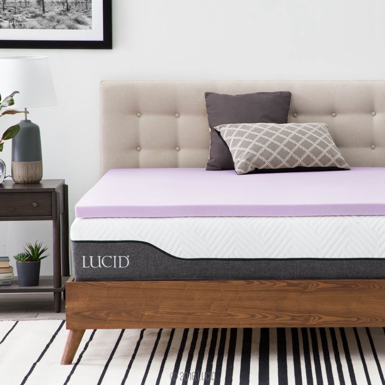 Best 4 Cooling Gel Mattress Topper Plush U.S.