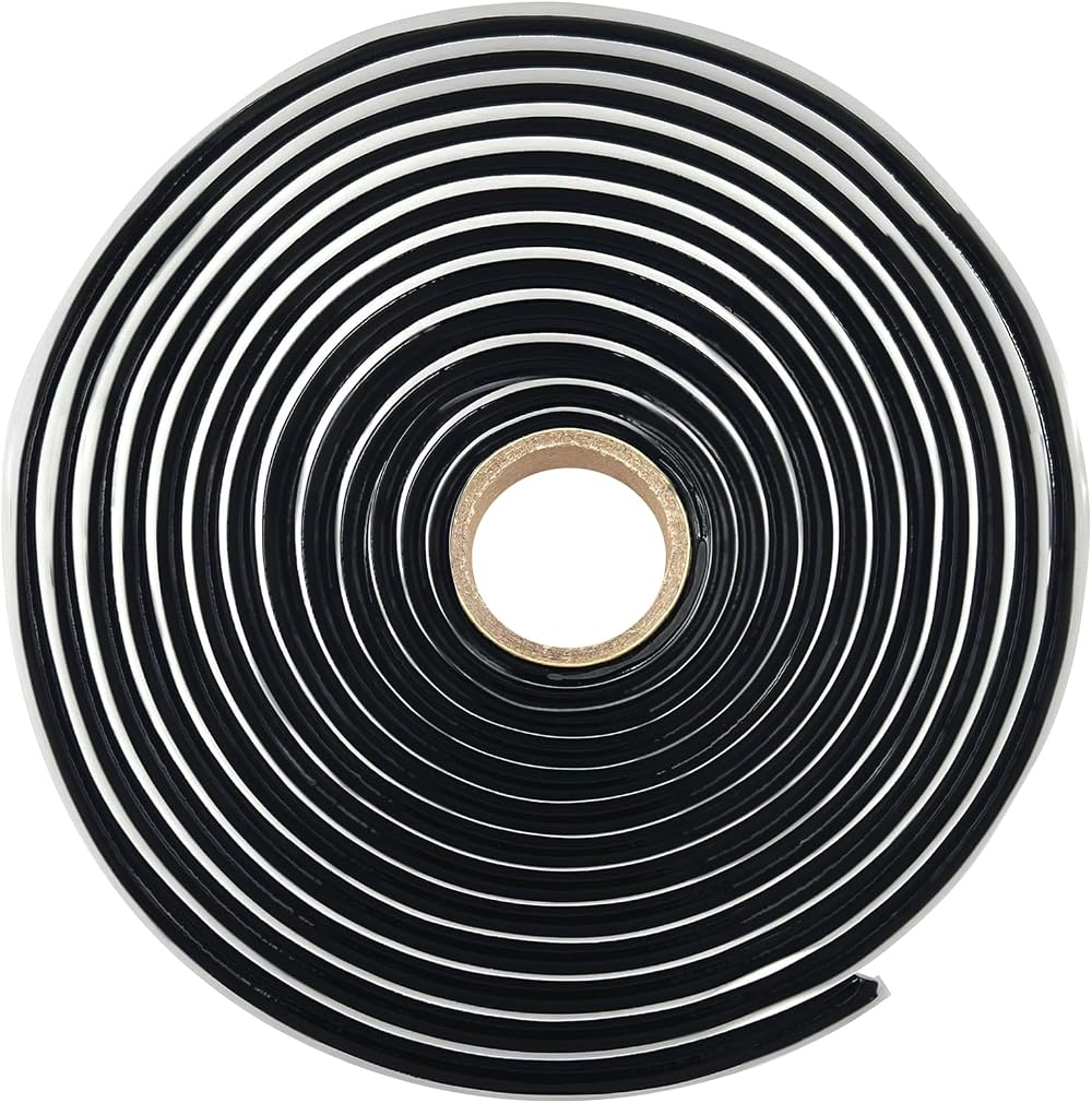 Flintronic Butyl Sealant Tape 8mm x 4m Black Sealant Rope