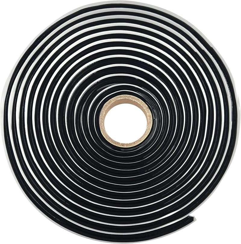 Flintronic Butyl Sealant Tape 8mm x 4m Black Sealant Rope