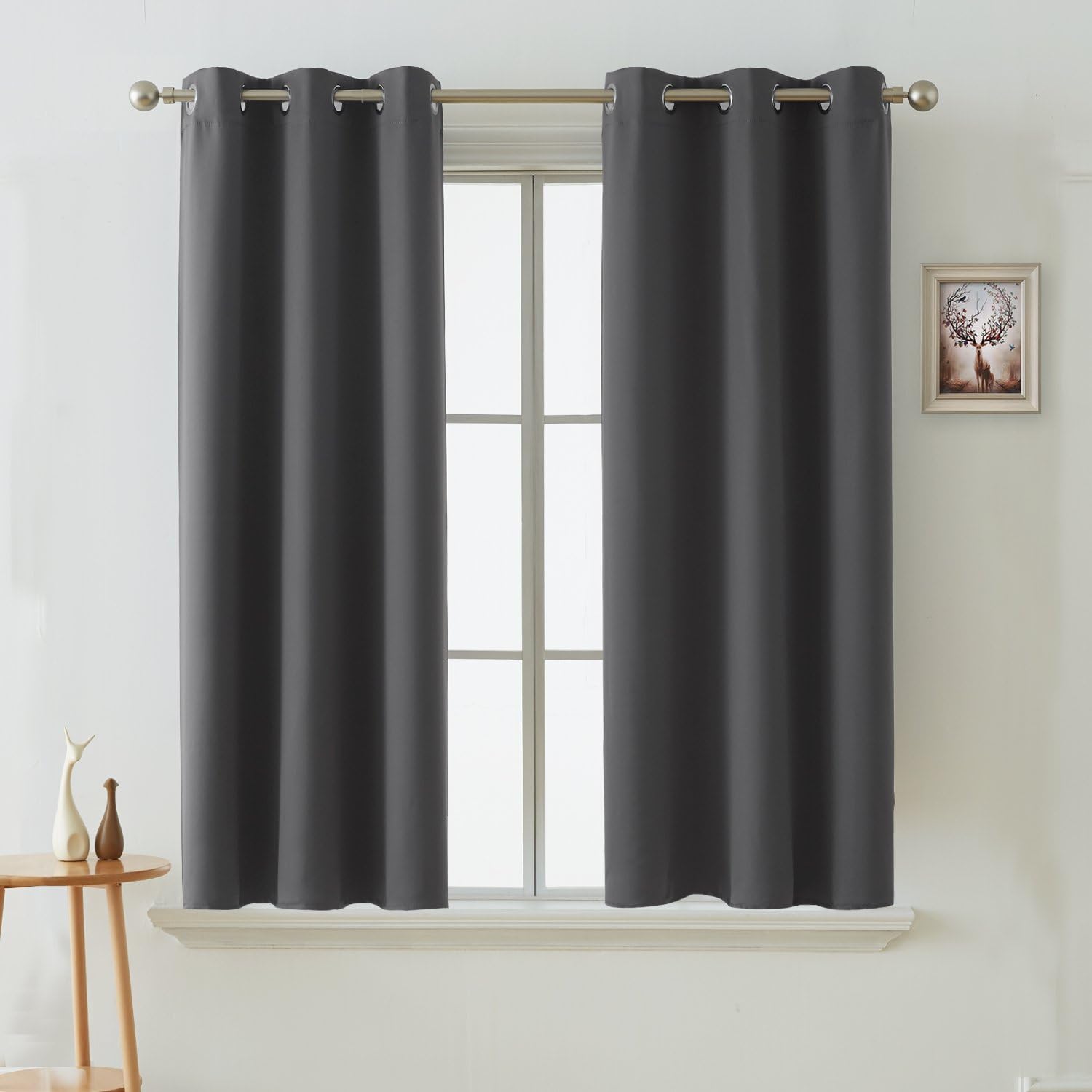 Amazon Com Deconovo Grommet Curtain Panel Thermal Insulated