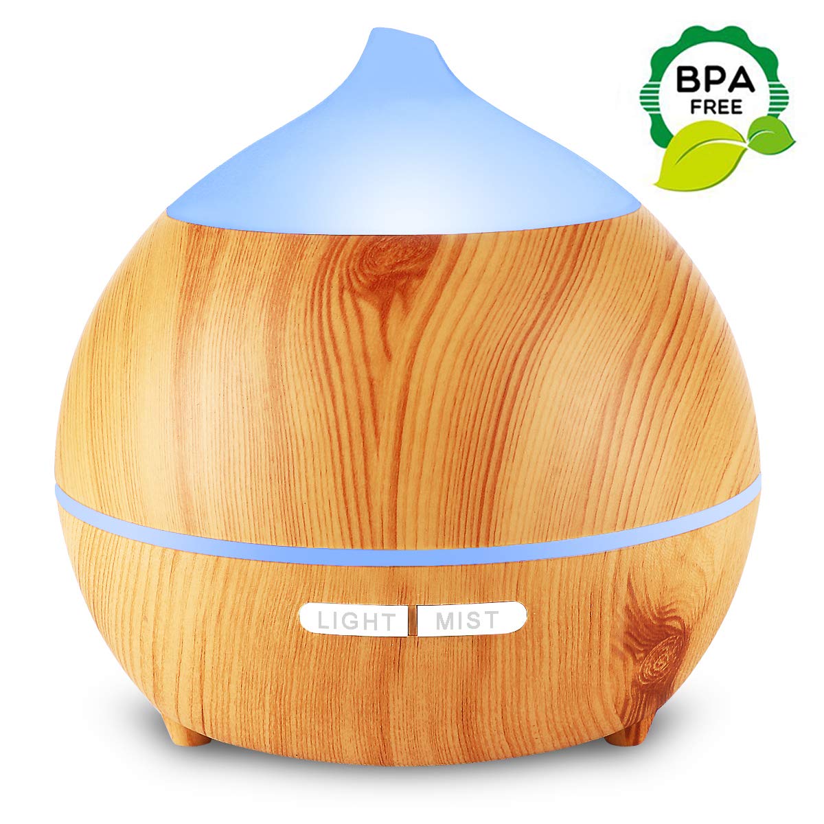 Amazon Com Flowmist Aromatherapy Essential Oil Diffuser 250ml Ultrasonic Diffuser For Essential Oils Cool Mist Aroma Diffuser Humidifier Waterless Auto Shut Off 7 Colored Led Lights Adjustable Mist Mode Beauty