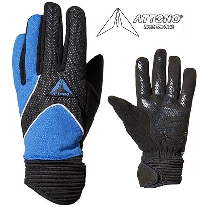 ATTONO Langlaufhandschuhe Winter Fahrradhandschuhe Langlauf Fahrrad Handschuhe