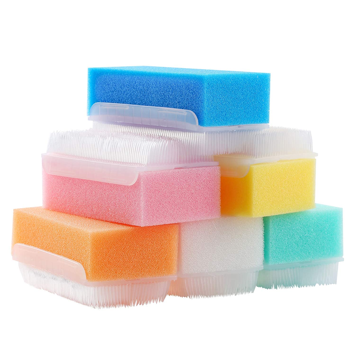 Photo 1 of Sensory Brush(6 Pack), Reusable Baby Bath Scrubber, Birthday Gift for Kids Men Father Mother Wife Family