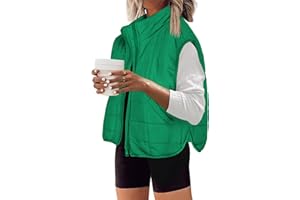 Zeagoo Womens Puffer Vest Ladies Sleeveless Zip Up Outerwear Warm Puffer Lightweight Down all Winter Jackets Coats 2025