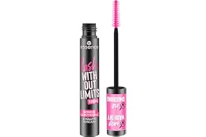 essence | Lash Without Limits Tubing Extreme Lengthening & Volume Mascara | Waterproof & Tubing| Vegan, Cruelty Free & Paraben Free