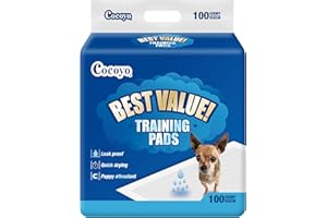 COCOYO Best Value Training Pads, 22" by 22", 100Count