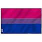 Anley Fly Breeze 3x5 Foot Bi Pride Flag - Vivid Color and Fade Proof - Canvas Header and Double Stitched - Bisexual…