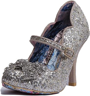 irregular choice gold shoes
