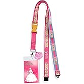 Wicked Lanyard You're Gonna Be Popular Breakaway Clear ID Badge Holder Keychain