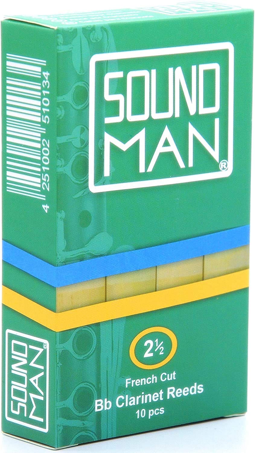 Boehm Clarinet Reeds Soundman® Cane Student 10 pcs Reed Clarinets Böhm System (3.0)