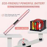 zanmuk Rose Gold Electric Candle Lighter USB Rechargeable Plasma Arc view 3