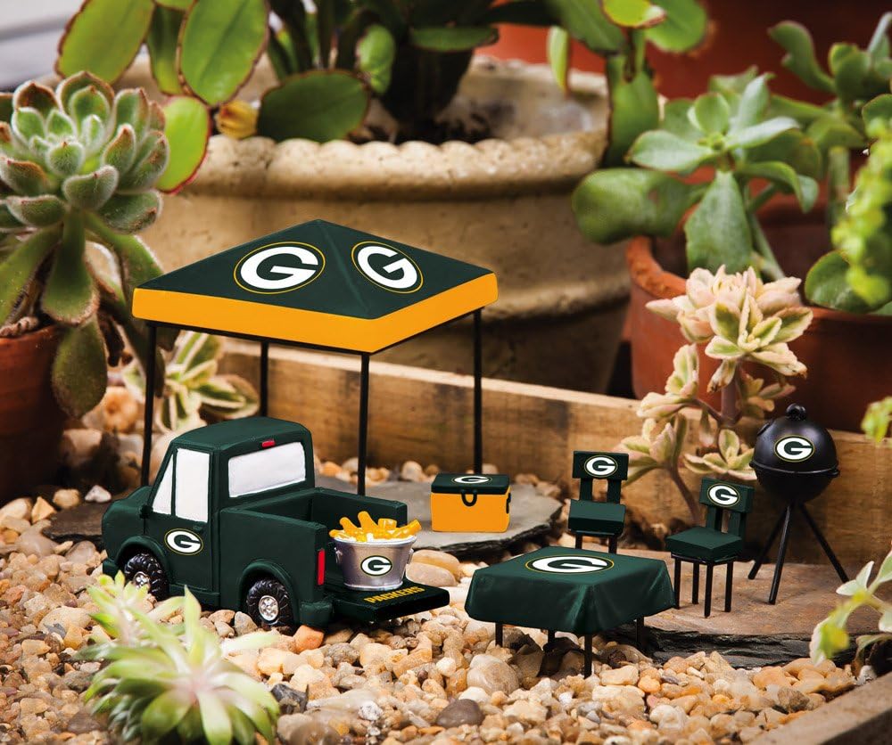 Green Bay Packers Mini Tailgate Garden Decoration Set, Football