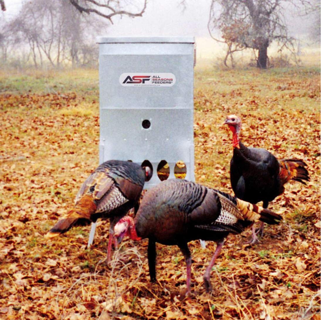 All Seasons Feeders Turkey Feeder 200lb Amazon In Sports