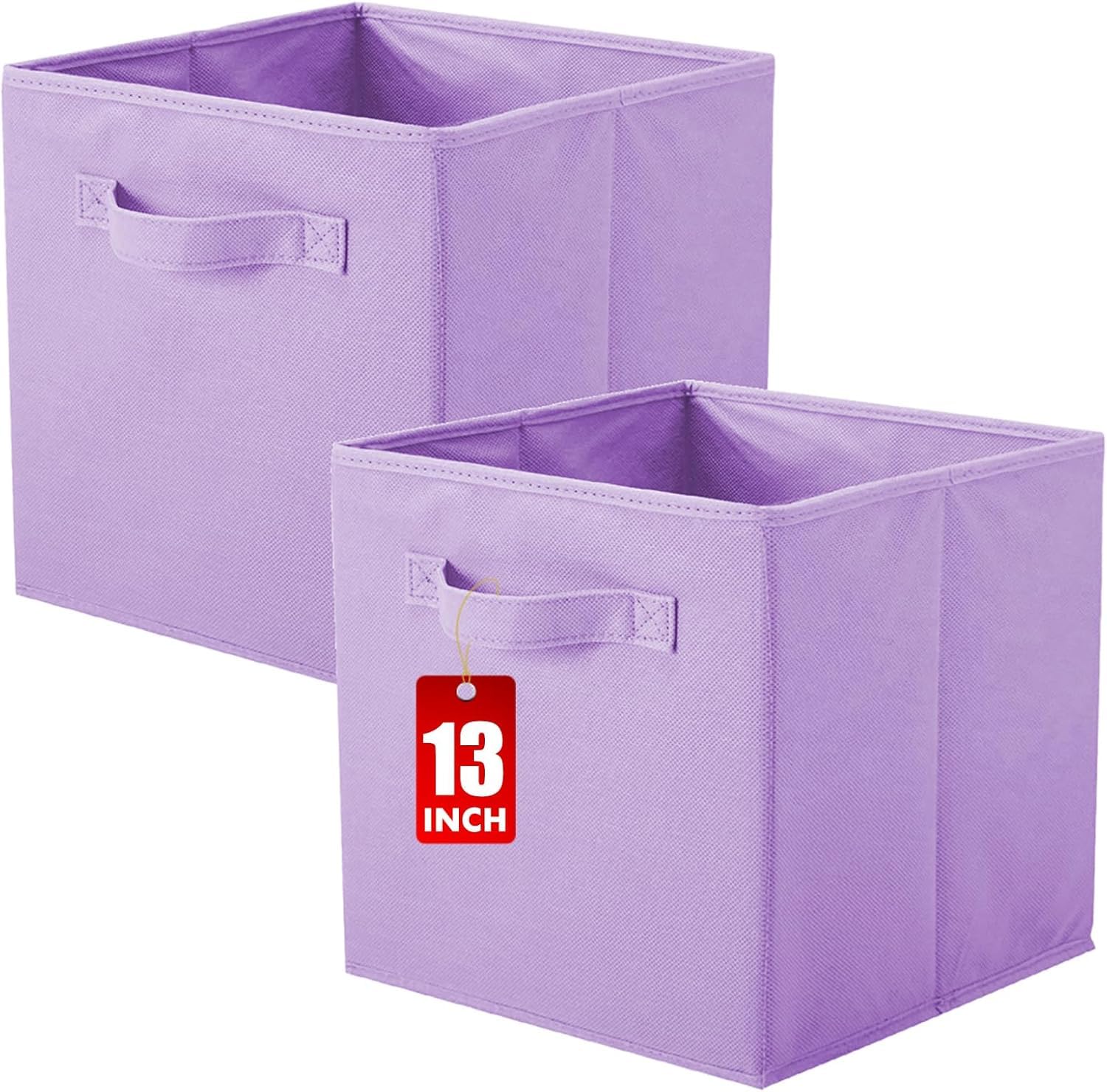powerking Cube Storage Boxes, Foldable Fabric Storage Bins And Cloth Storage Organizer Drawer For Shelves, Closet And Toys Storage, 33 X 33 X 33 CM