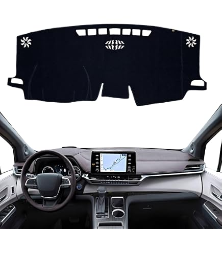 Amazon.com: HATHWAY Fit for Toyota Sienna 2004-2010,Car Dashboard