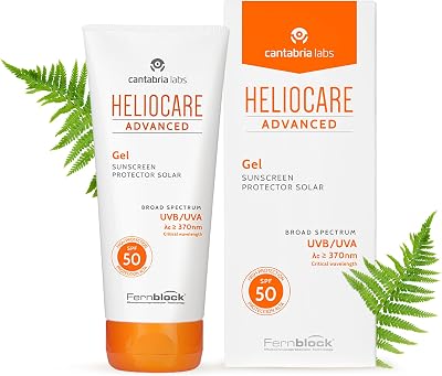 Heliocare Advanced Gel SPF 50 50ml Face Sunscreen for Oily Combination Skin