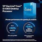 Intel Core i3-10100 Desktop Processor 4 Cores 4.3GHz LGA1200 10th Gen 65W view 4